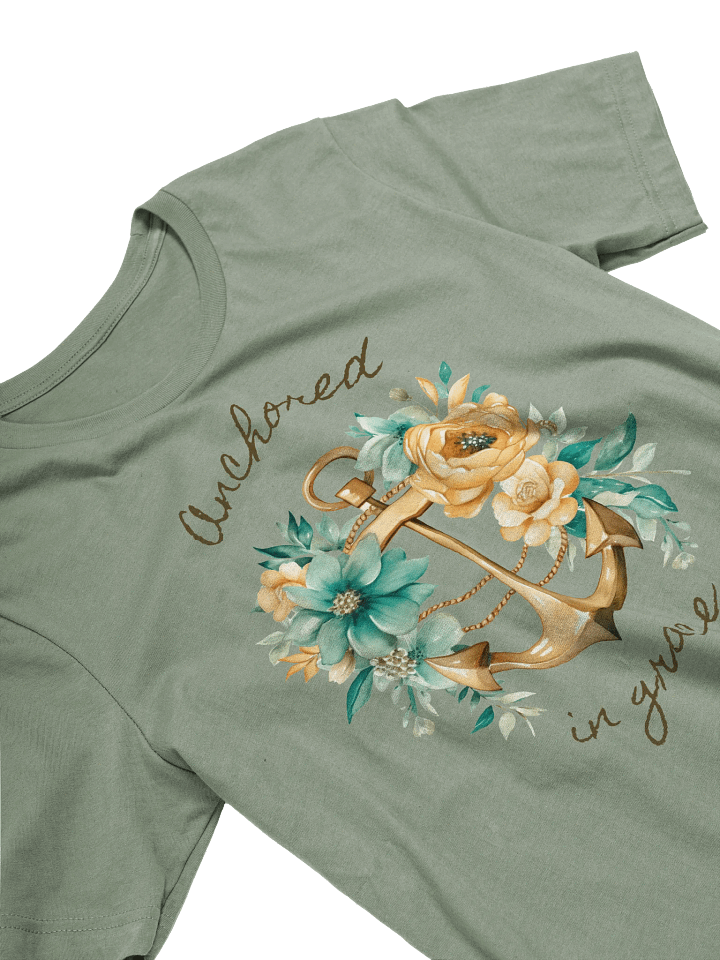 Anchored in Grace T-shirt product image (2)