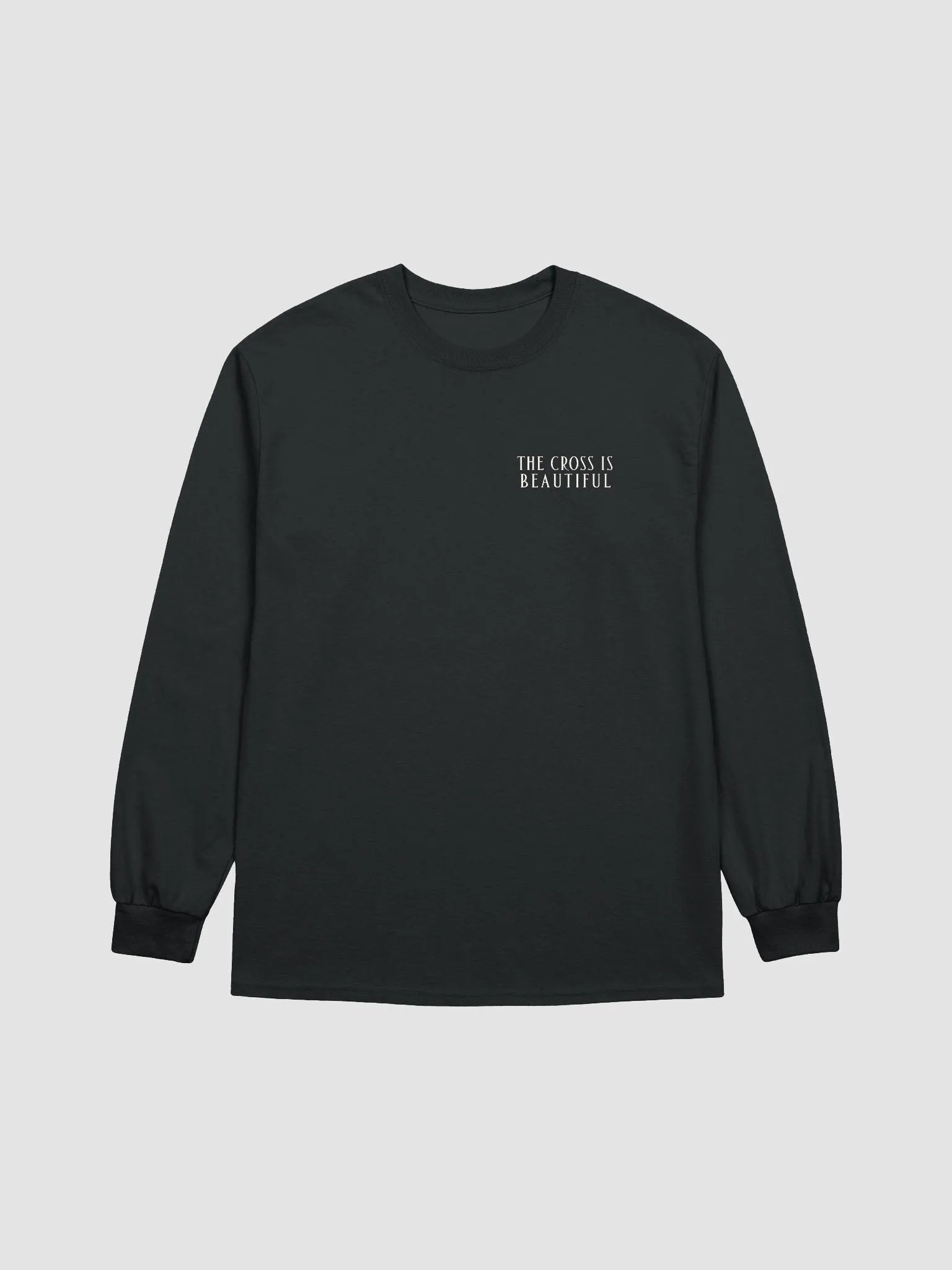 The Cross Is Beautiful Long Sleeve Shirt product image (6)