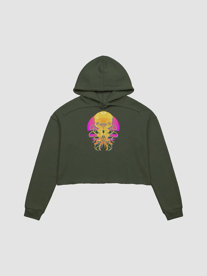 Vaporjelly fleece crop hoodie product image (2)