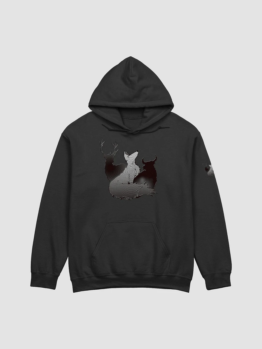 Stag Vixen and Bull Hypno design hoodie product image (5)