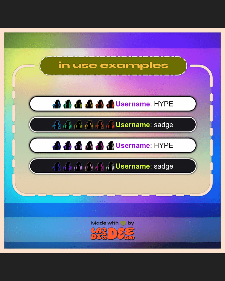 Game Chair Badges product image (2)