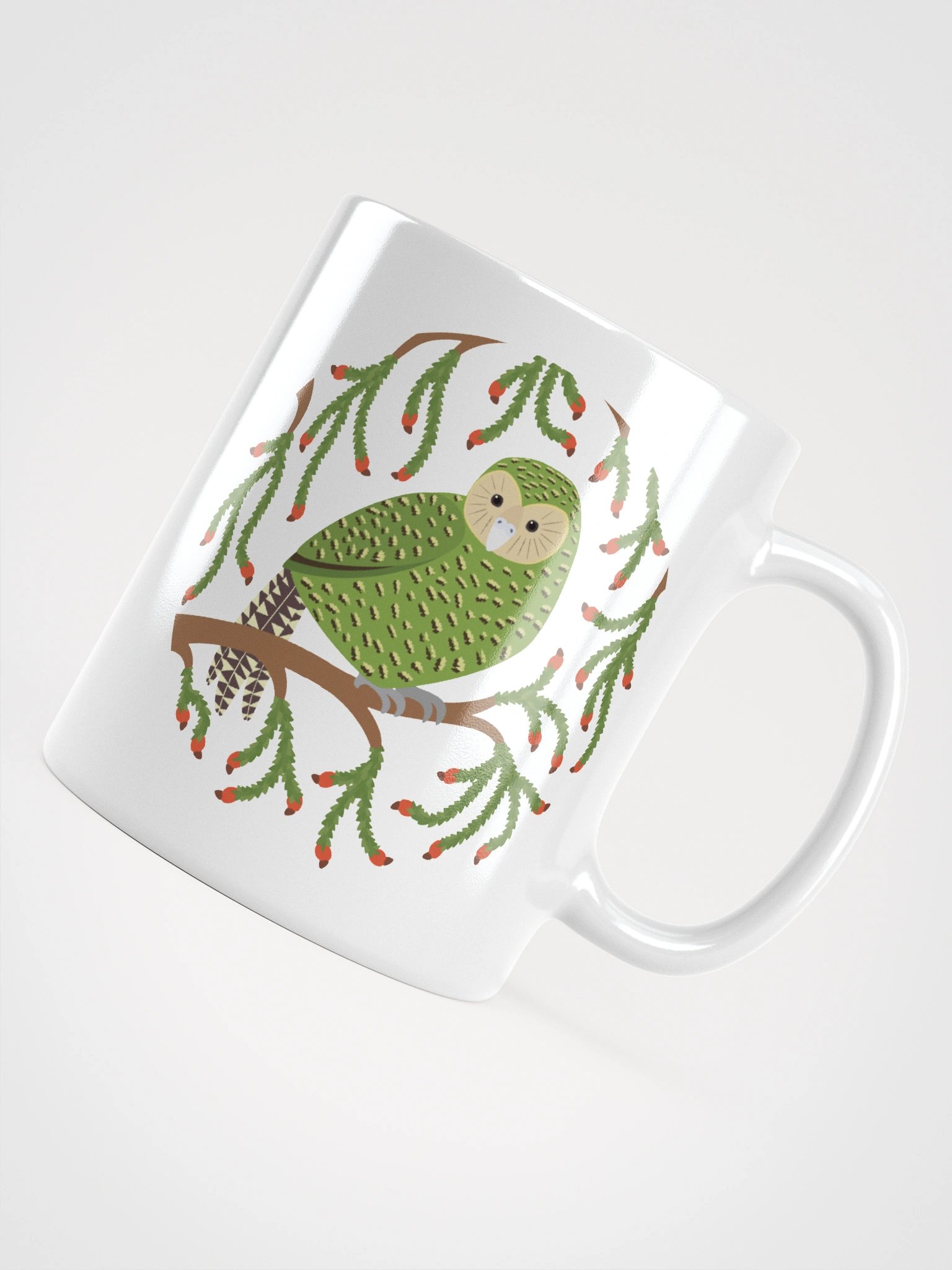 Kākāpō in Rimu Mug product image (4)