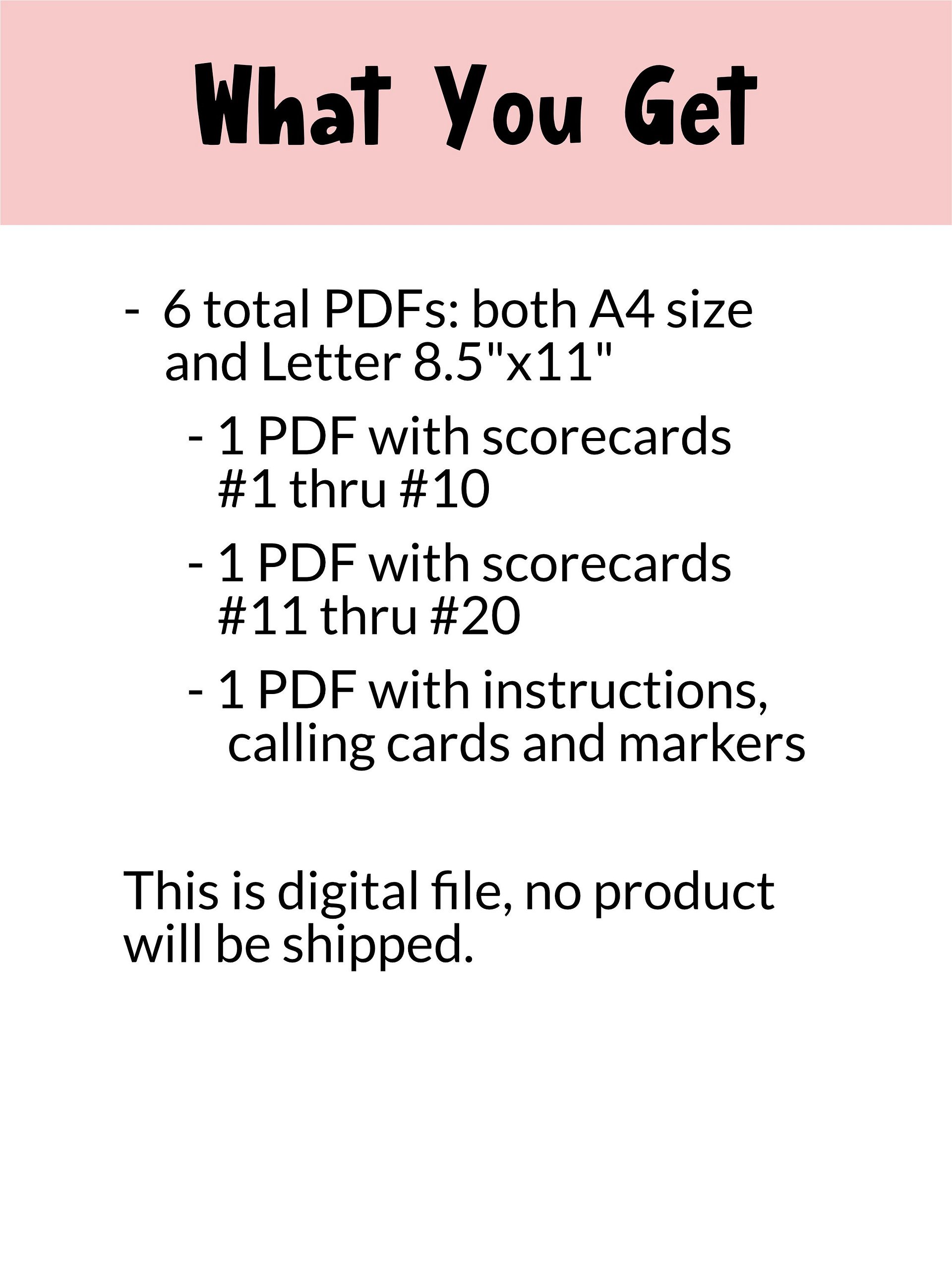 SEVENTEEN k-pop BINGO game MINITEEN Printable party activity for Carats product image (2)