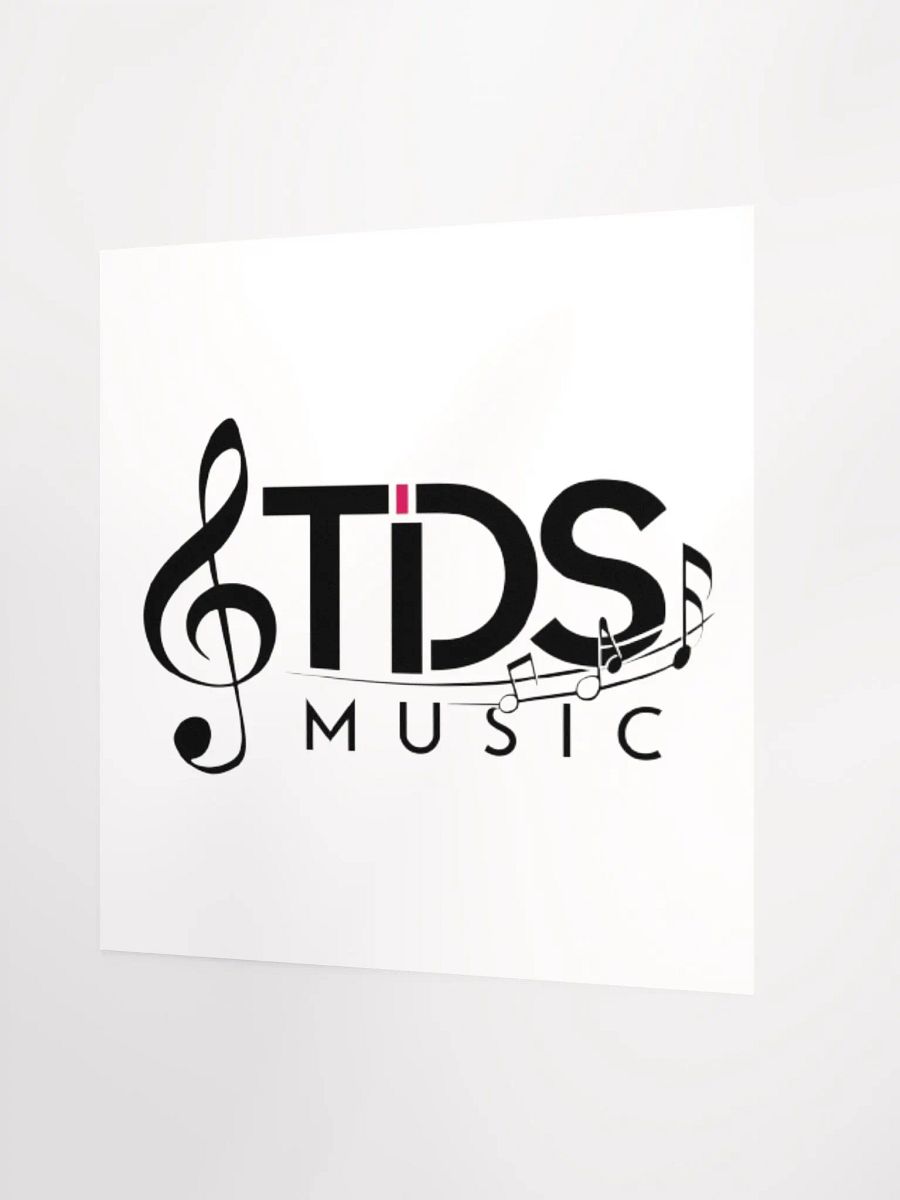 TDS Music Enhanced Matte Poster - Music Themed Art product image (2)