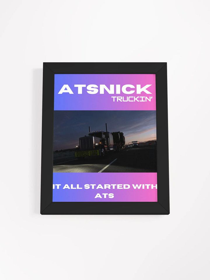 ATSNICK® Collection - Framed Poster product image (1)