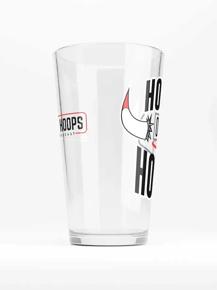 Horns Over Hoops Shaker Pint Glass product image (1)