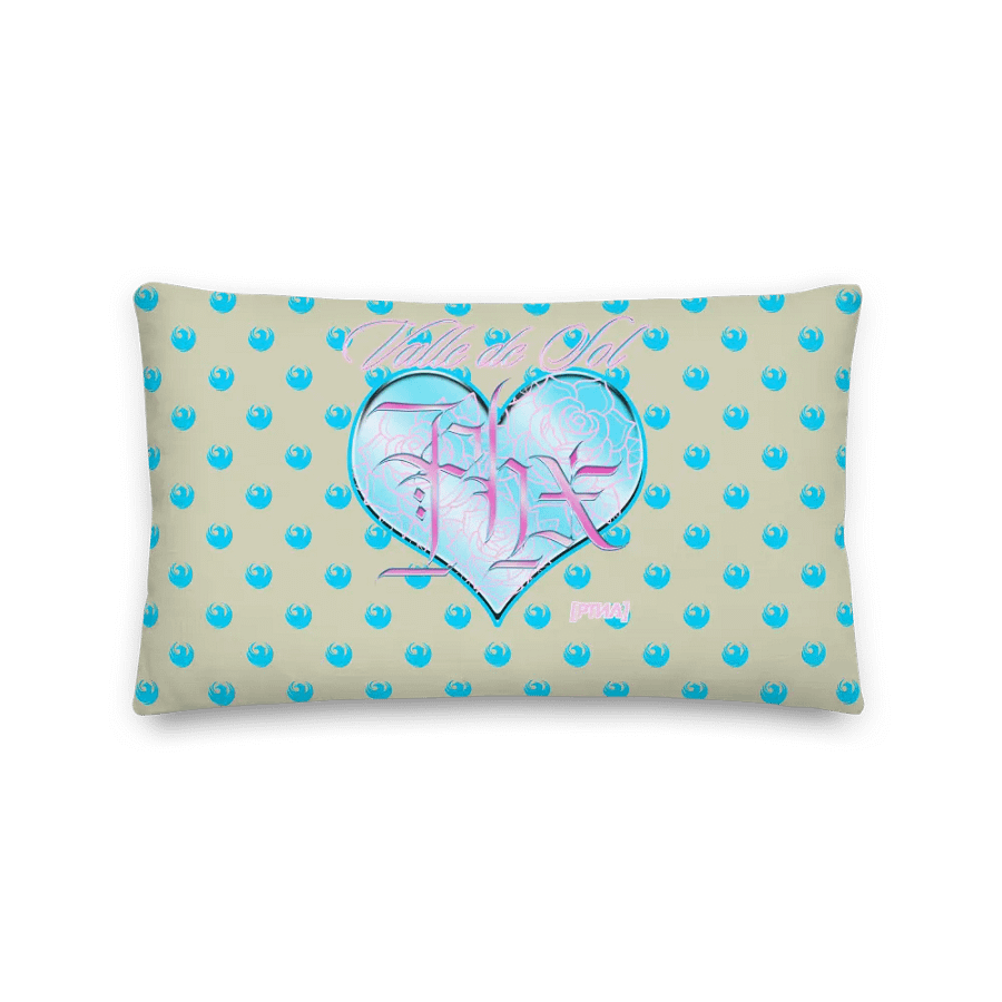 Kitsch Phx Floral Heart Pillow product image (2)