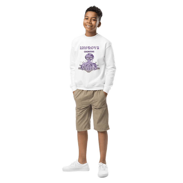 Cognitive Octopus Youth Sweatshirt product image (8)
