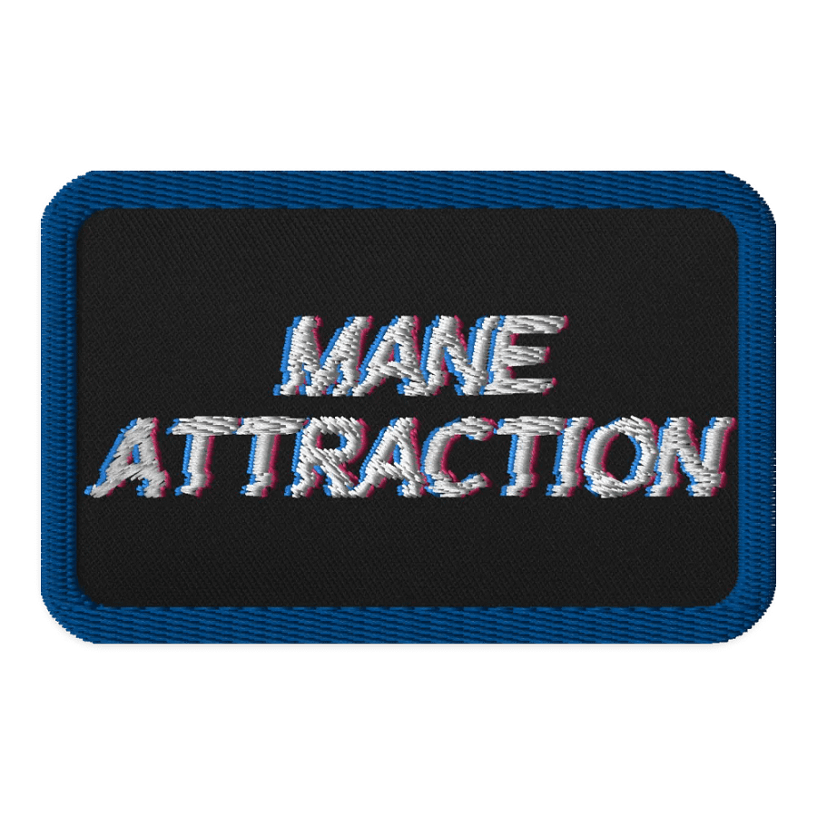 MA Black Embroidered Patch product image (1)