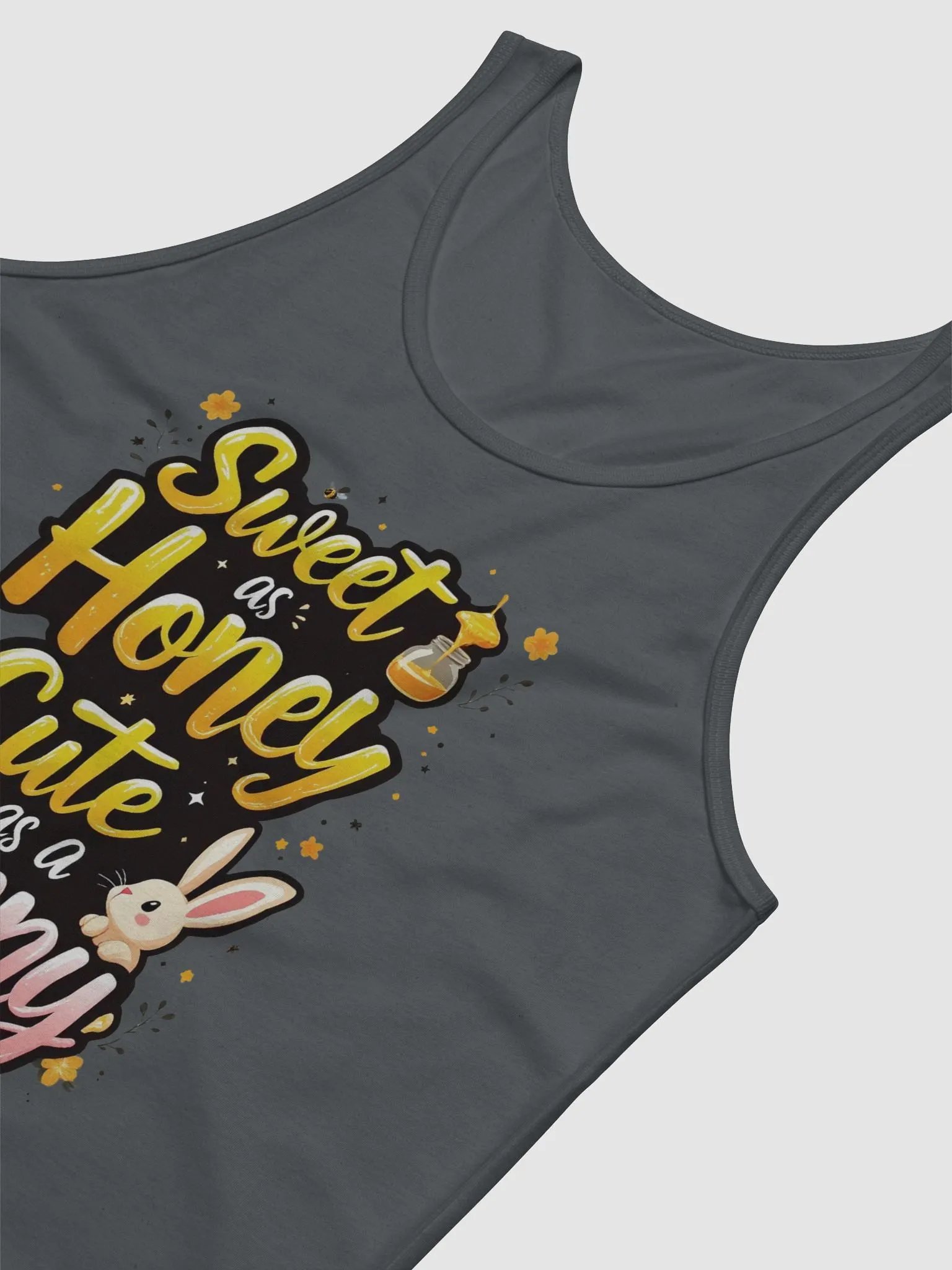 Sweet as Honey, Cute as a Bunny Tank product image (46)