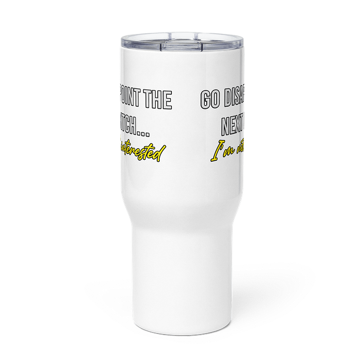 nope snark - disappoint lg tumbler product image (3)
