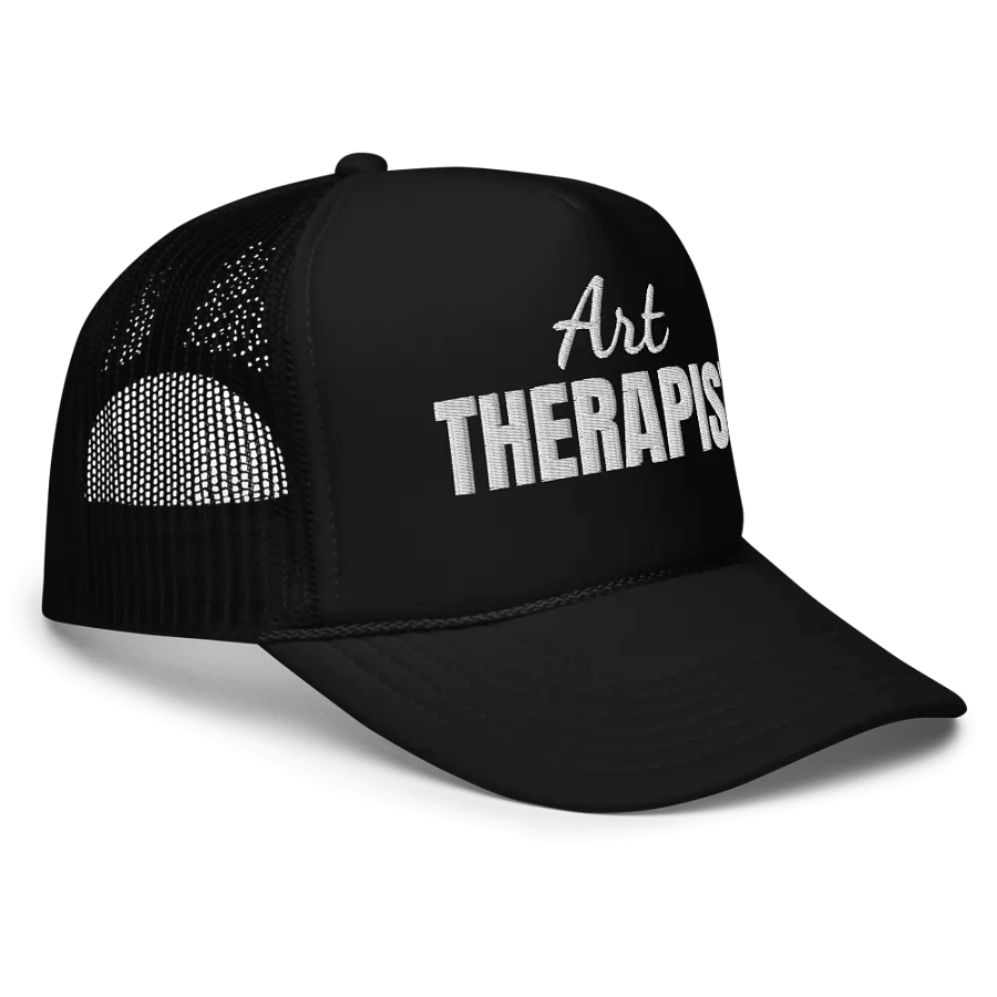 Art Therapist - Embroidered Trucker Cap Hat product image (3)