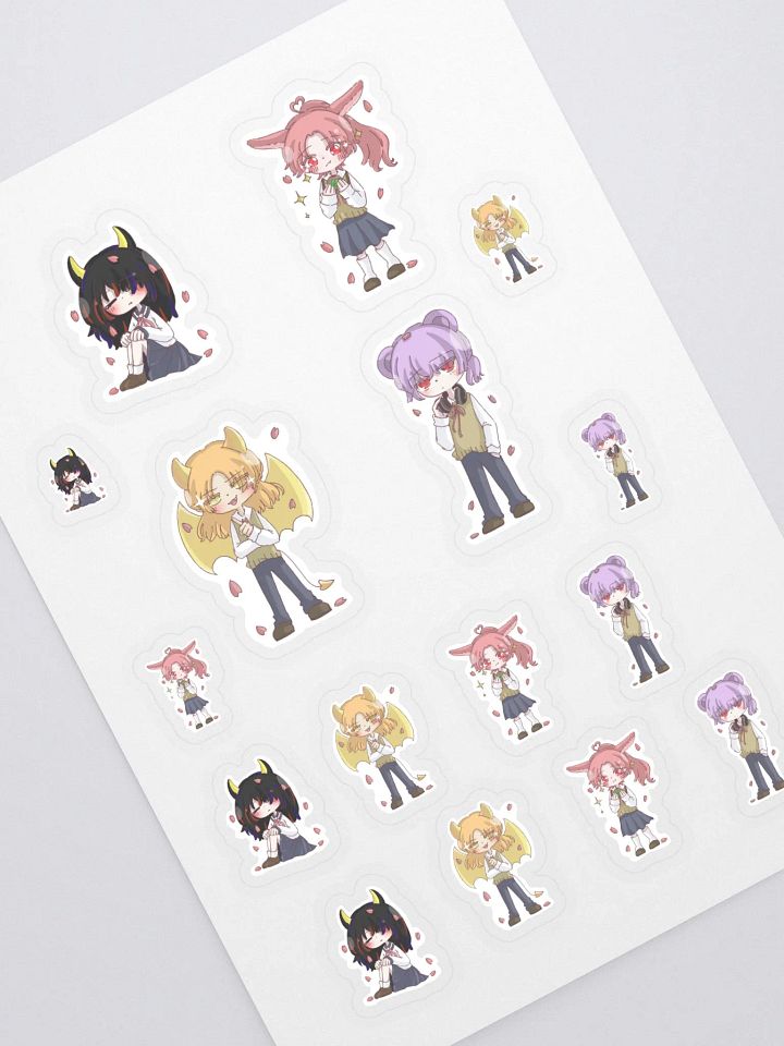 Hungry Demon and Friends - Spring Stickers product image (1)