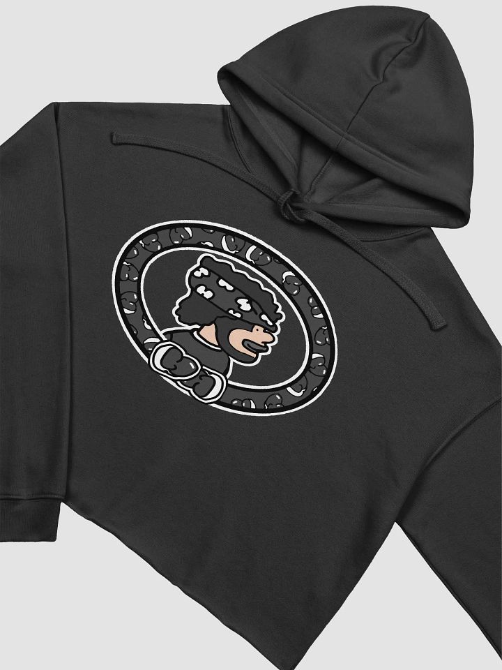 Hippie House Juan "Goth Cholo" Edition x Bella Canvas Crop Hoodie product image (2)