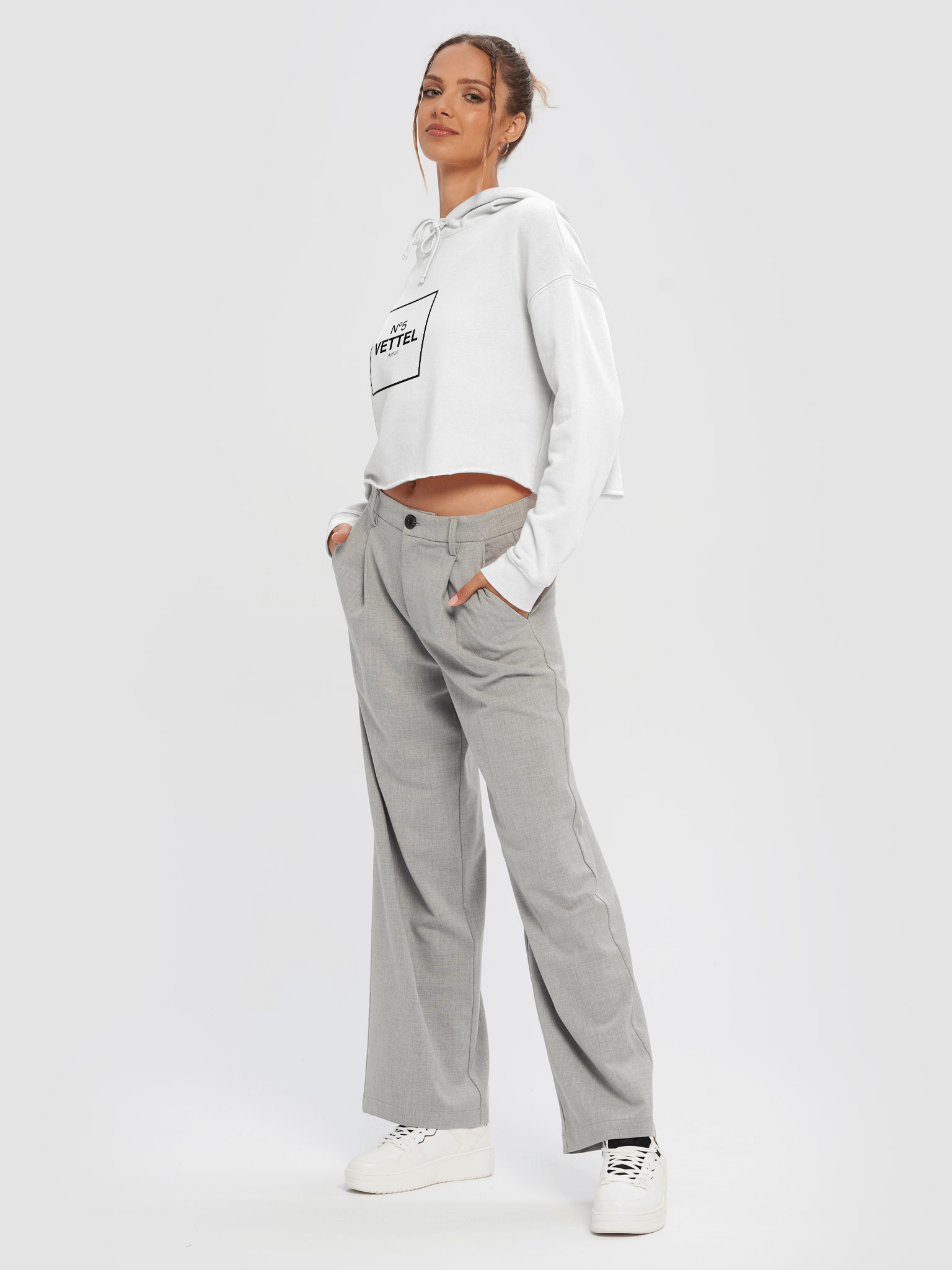 Vettel Nº5 Crop Hoodie product image (5)