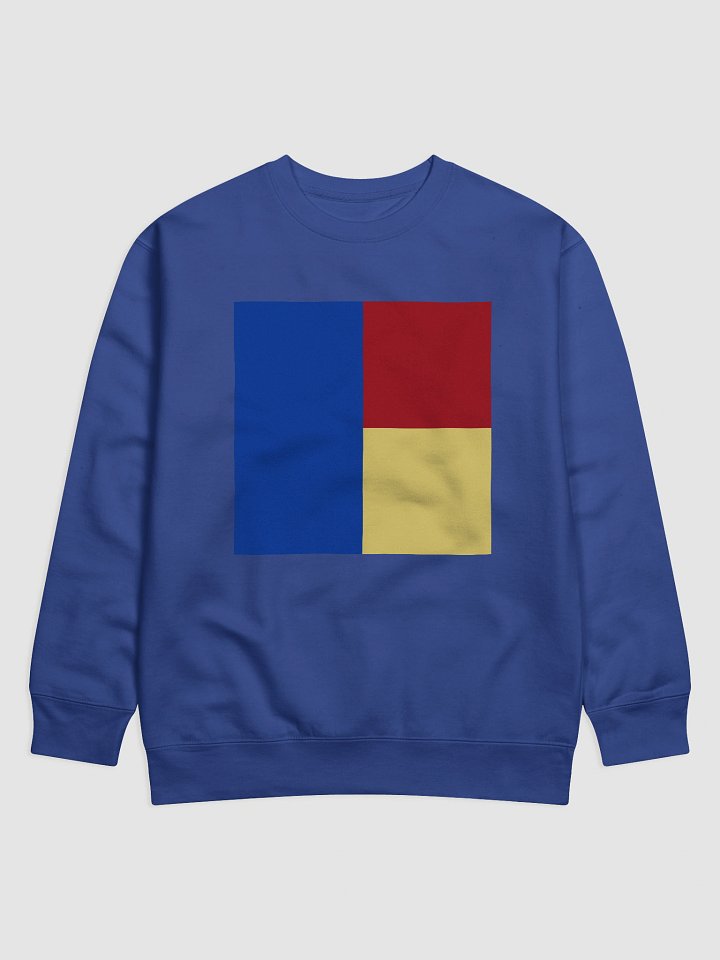 The Style: Colorblock Cotton Sweatshirt product image (1)