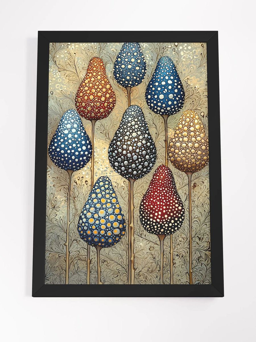 Celestial Pods: Dreamy Poster of Mystical Forest Fruits product image (4)