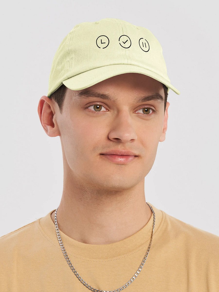 Shimmer Mastery Dad Hat - Yellow product image (5)