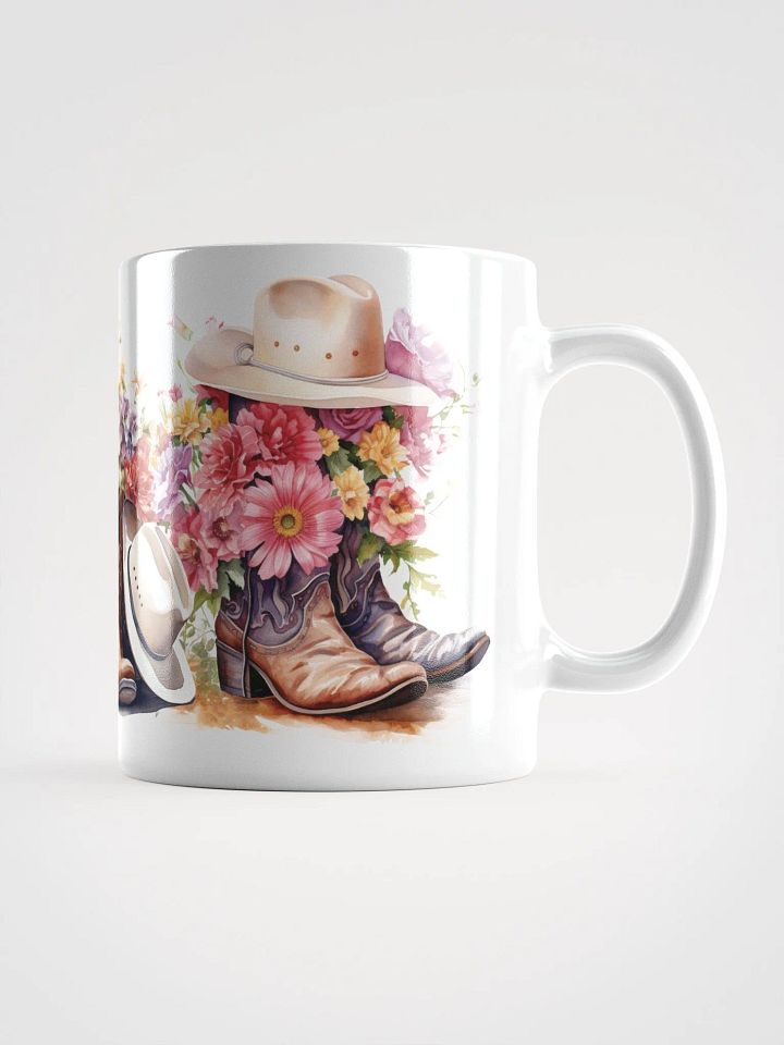 Blossoming Cowgirl Boots Mug product image (1)