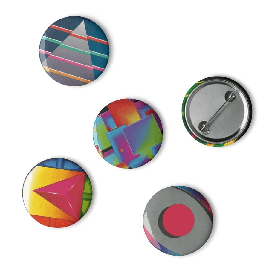 VHS Sleeve Pins - Abstract Designs product image (6)