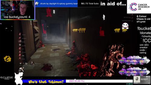 What's better than 1 hatchet? 4 straight :P 
Streams all in aid of Cancer Research 
#shirtmysurvivor #18+ #chill #music #Safe...