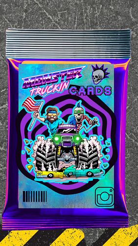 Monster truck cards from the youtube video.