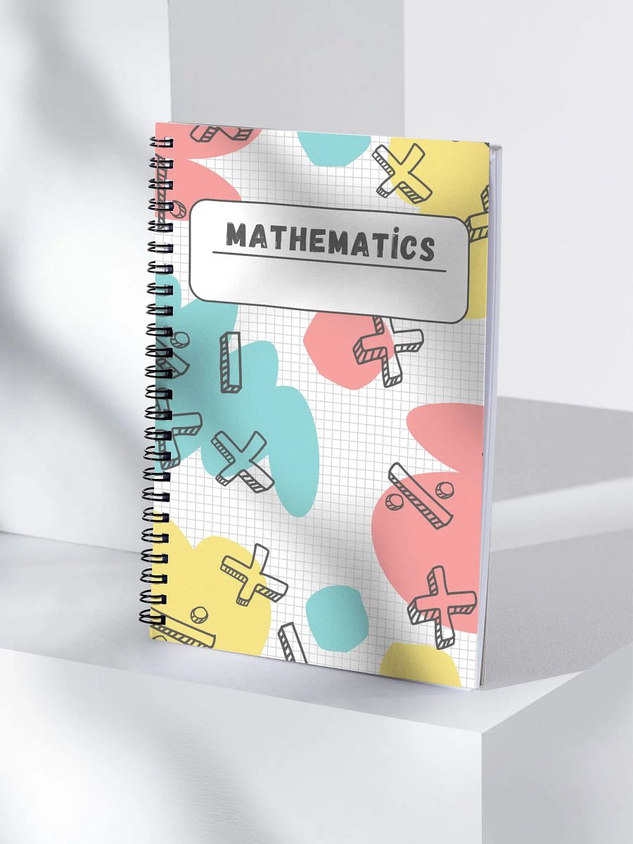 Mathematics Spiral Notebook product image (4)