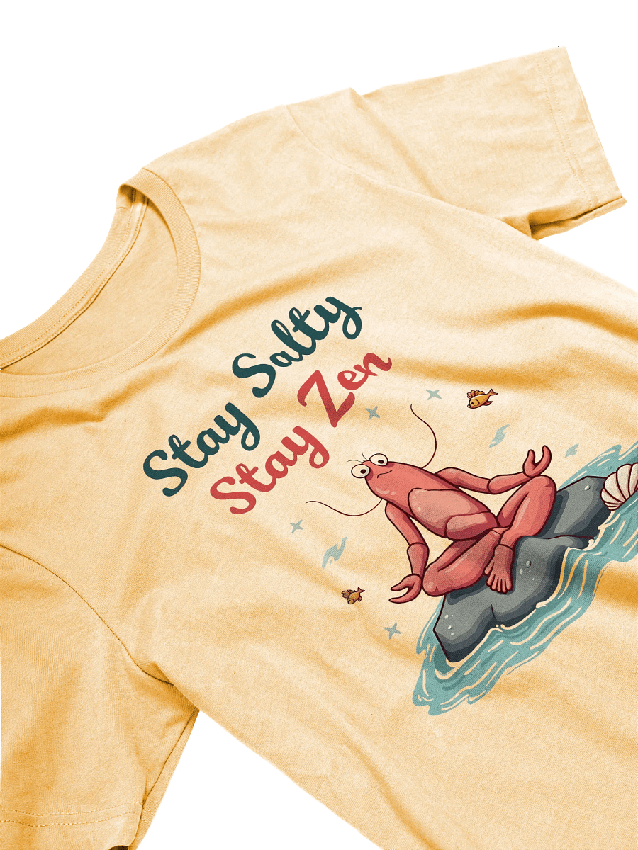 Stay Salty, Stay Zen | Chill Meditating Lobster T-Shirt product image (5)