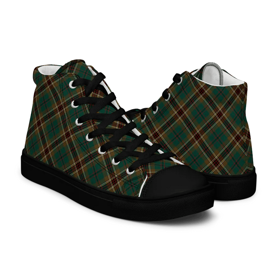 Murphy Tartan Men's High Top Shoes product image (7)