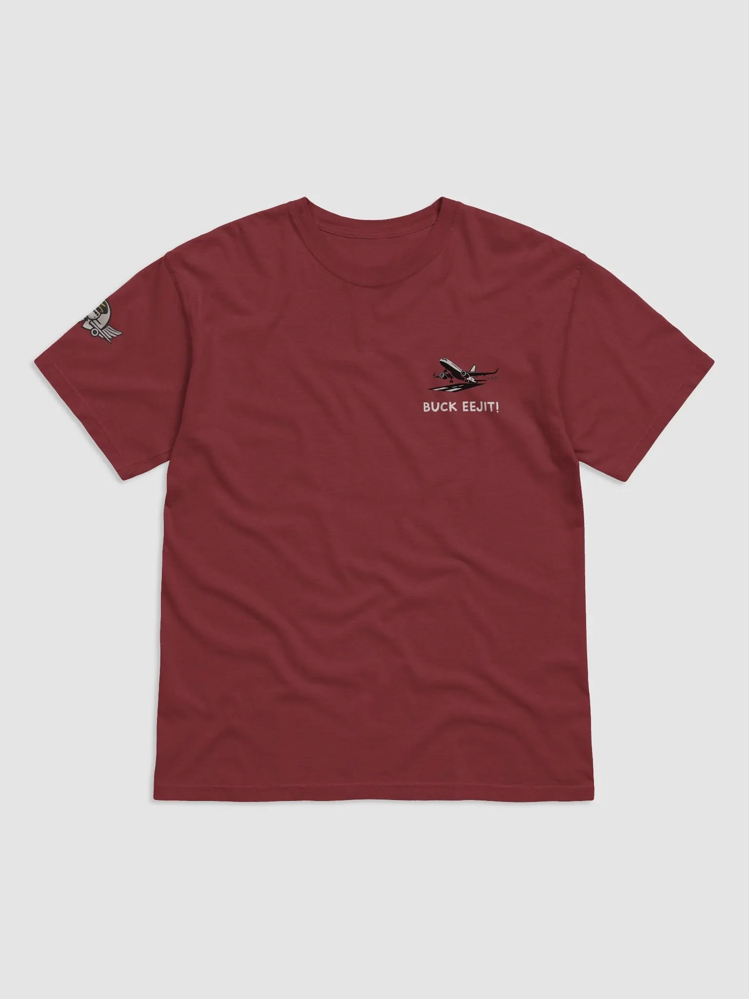 "Buck Eejit!" Small Logo T-Shirt product image (17)