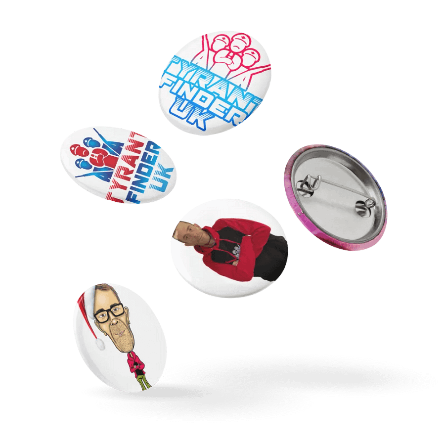 Tyrants Set of Pin Buttons product image (14)