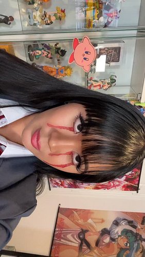 So many dress up parties hehe my friends can’t wait for Halloween #gogoyubari #killbill #cosplay ⚠️ #makeup #fyp