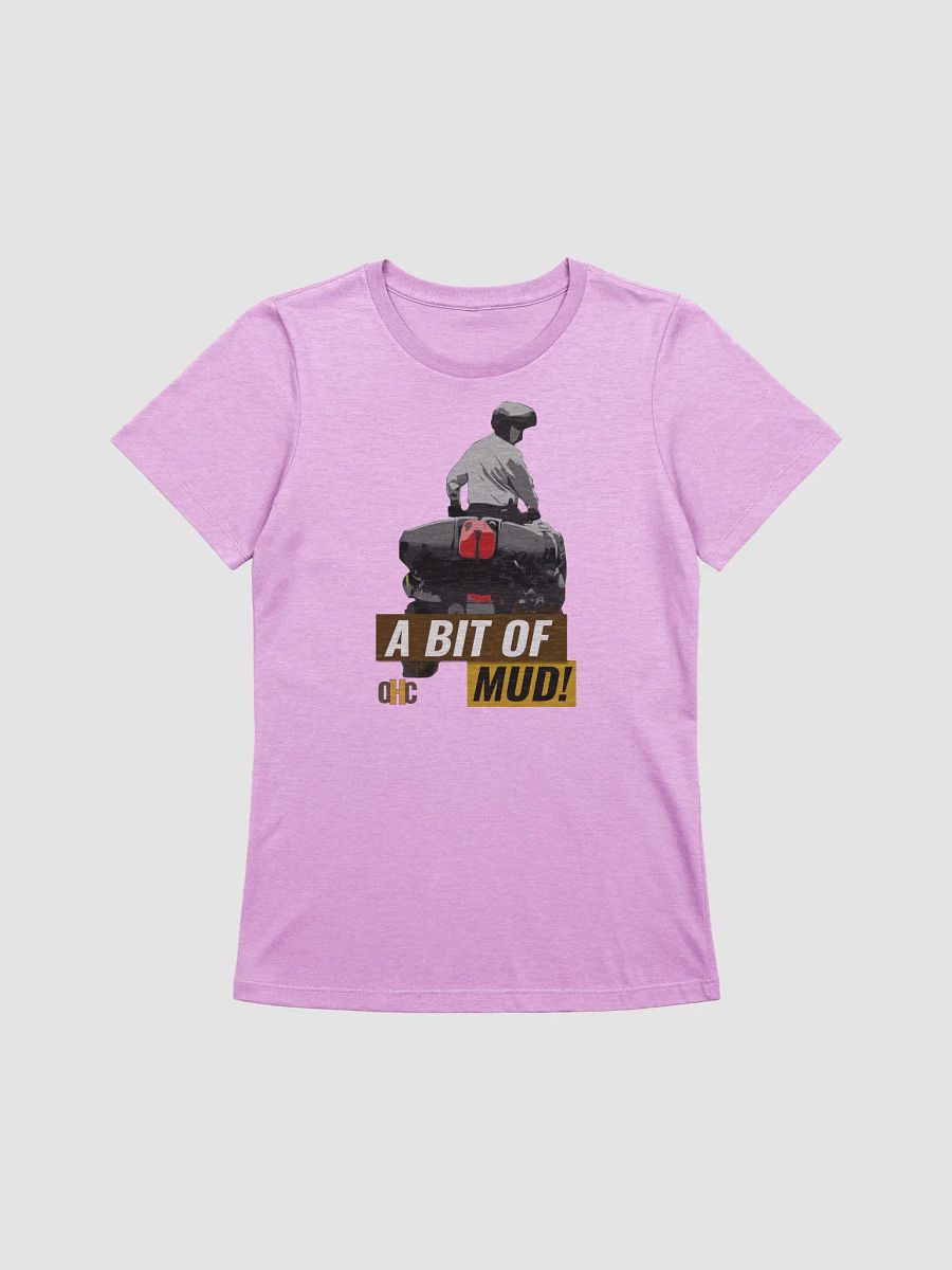 A Bit of Mud – The Badge of a True Rider - Bella+Canvas Women's Supersoft Relaxed-fit T-Shirt product image (6)