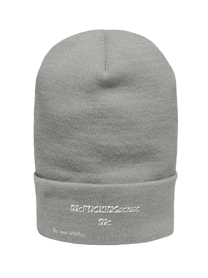 McFUCKINGscuse me Beanie product image (4)