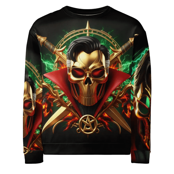 Silver Robot-Skull Face - Unisex Sweatshirt #38 product image (1)
