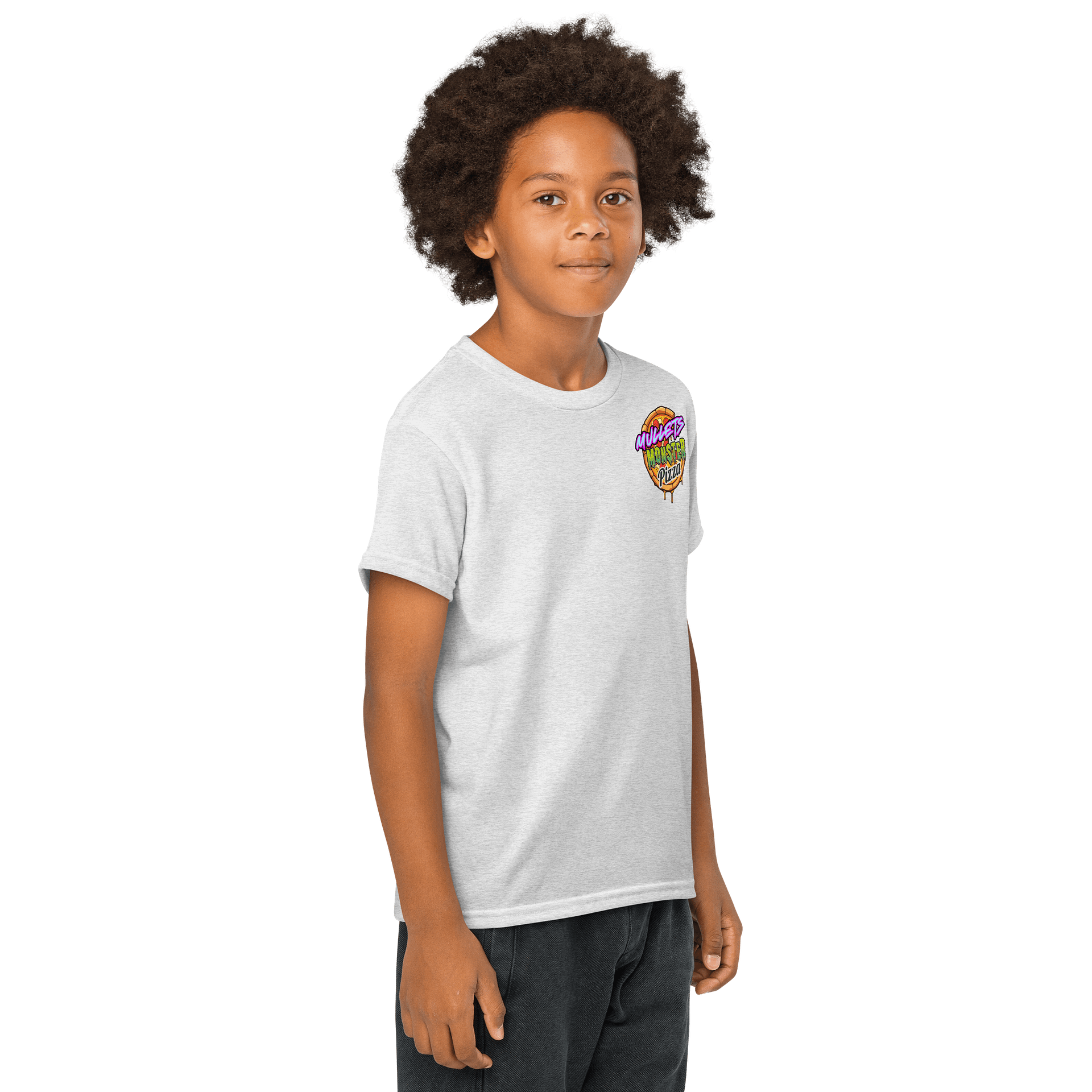 Gildan Youth Sports Tee : MULLETS MONSTER PIZZA product image (34)