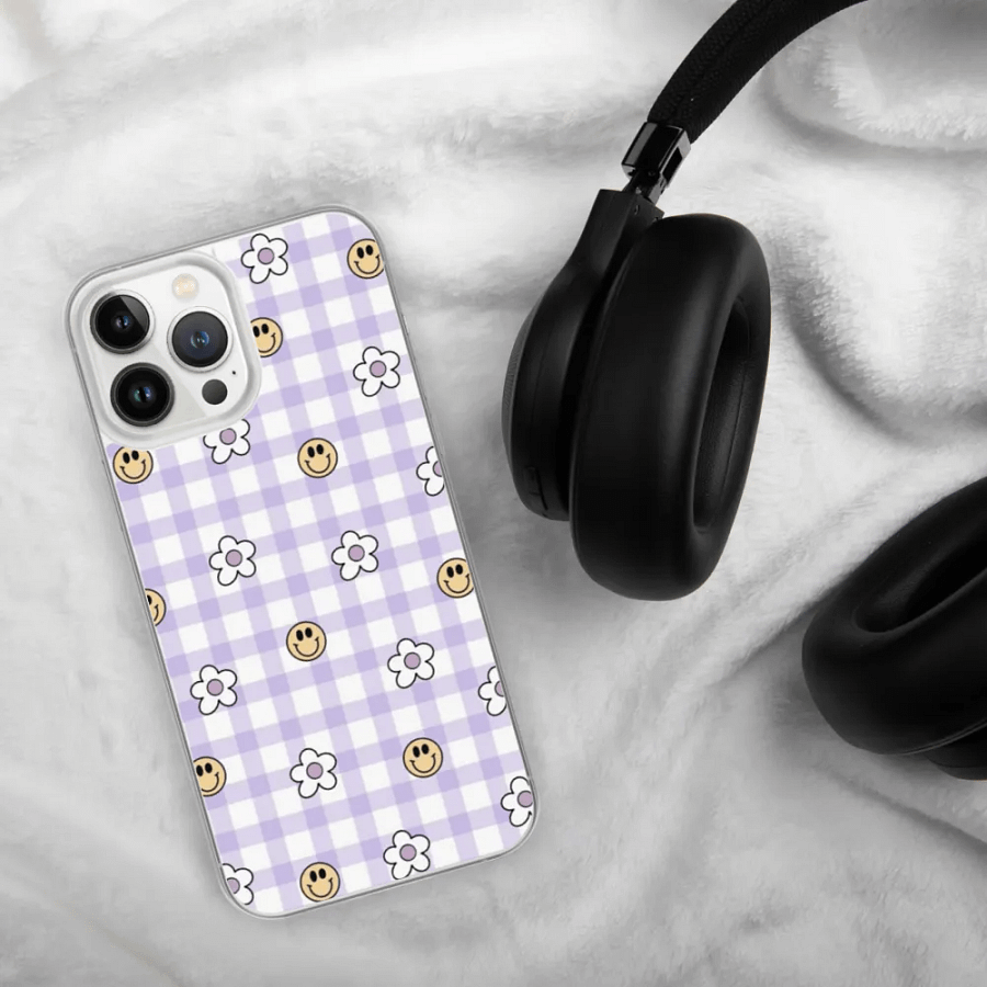 Smiley Flower Power iPhone Case product image (14)