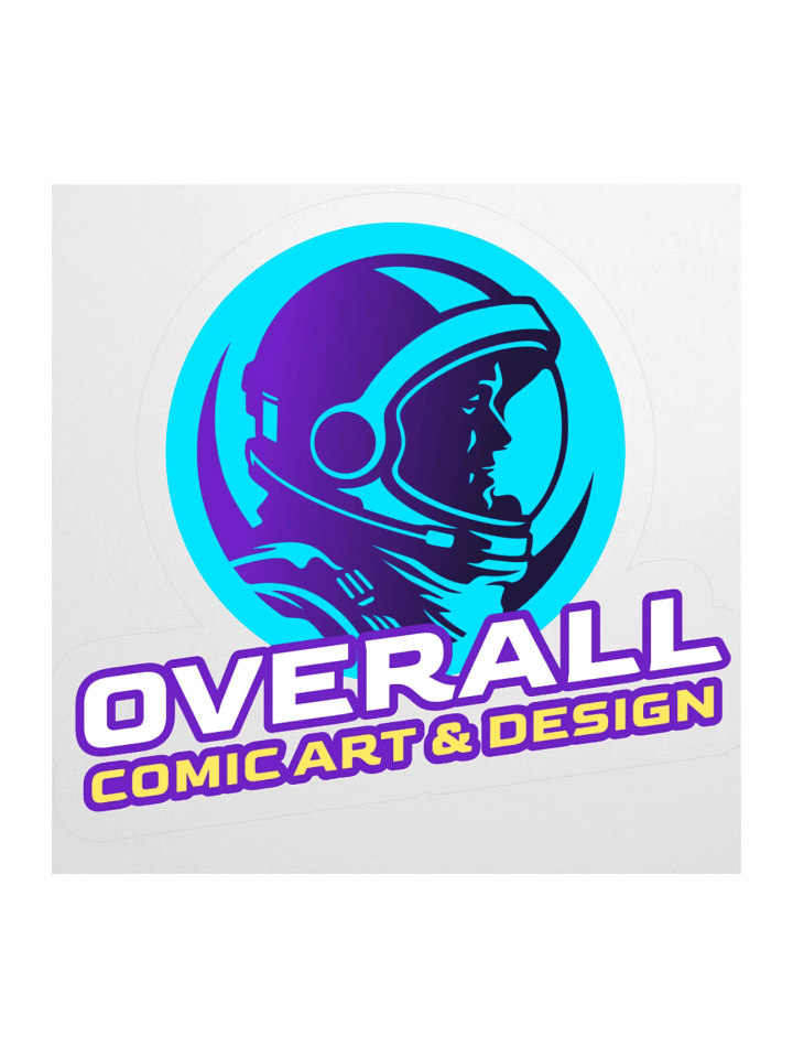 Overall Comic Art and Design Stickers product image (3)