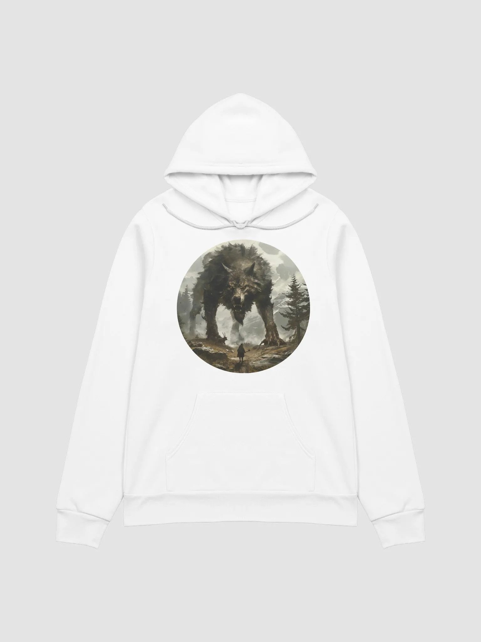 Fenrir - The Monstrous Wolf of Norse Mythology Hoodie product image (1)