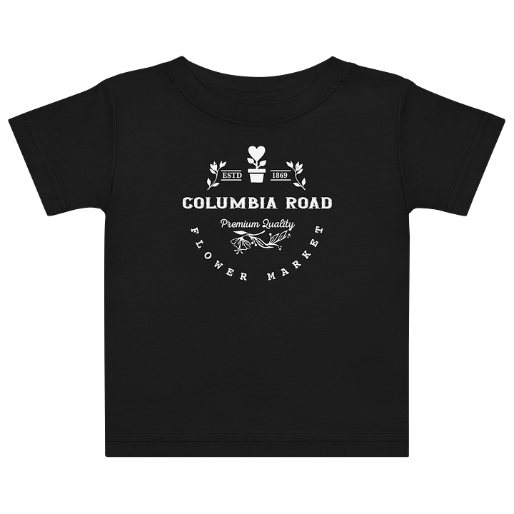 Columbia Road Market Baby T-Shirt (Black) product image (1)