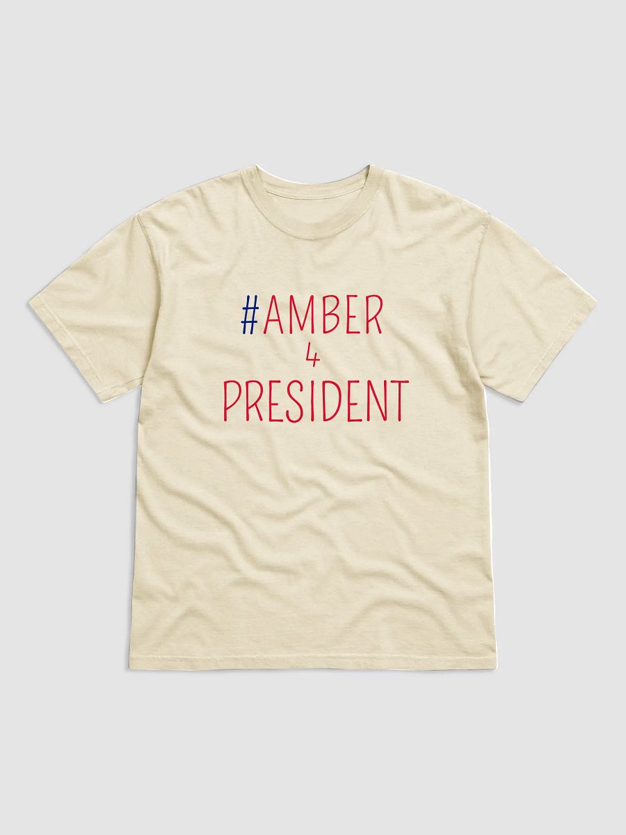 Amber 4 President Retro Ambaby Heavyweight T-Shirt product image (1)