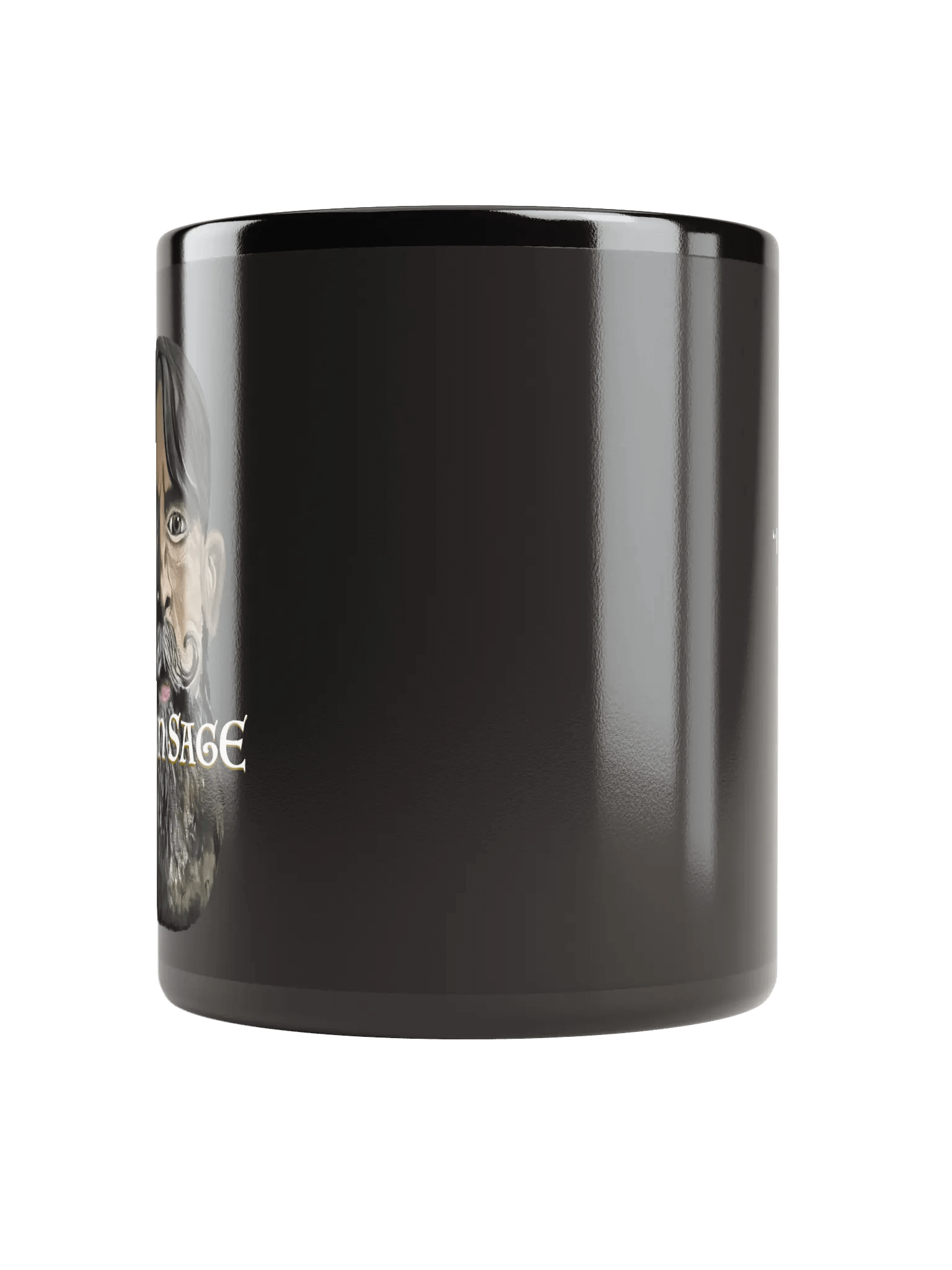 CajunSage Mug w/Quote (black) product image (11)