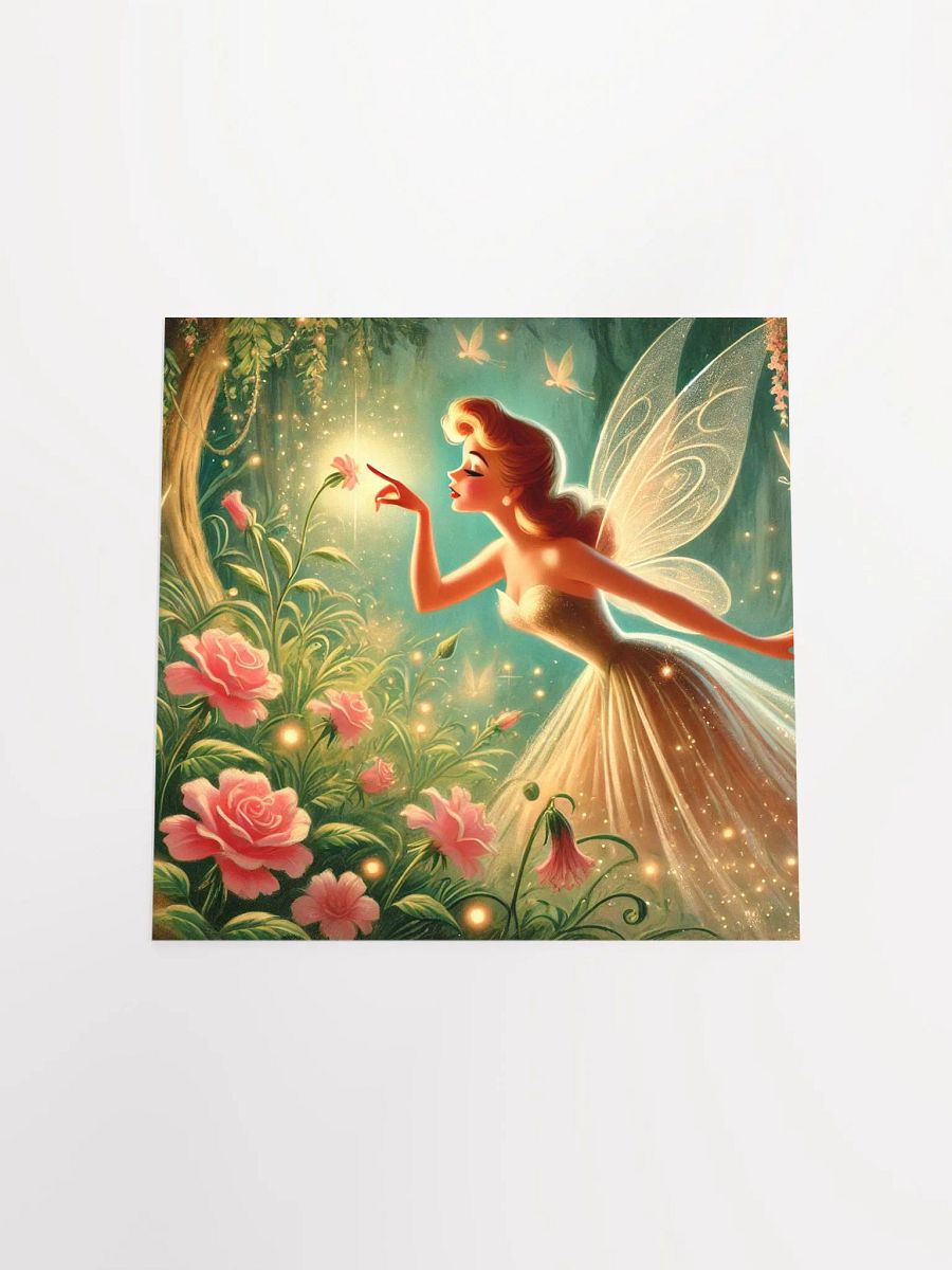 Enchanted Forest Flower Fairy Matte Poster product image (17)