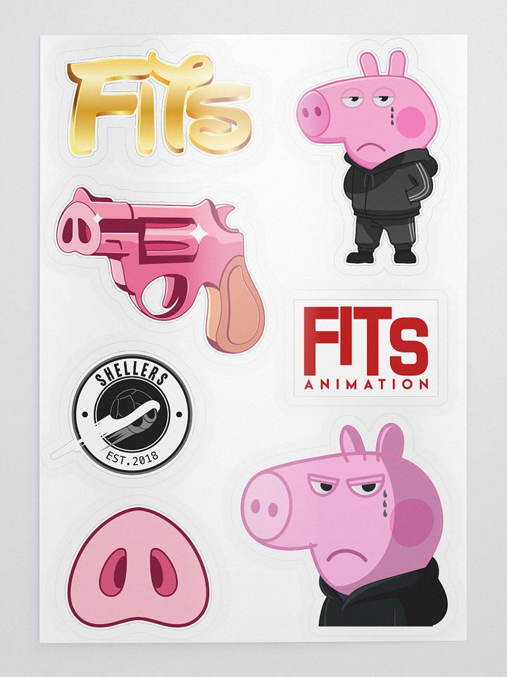 George FITS 'Snout Gang' Sticker Set product image (1)