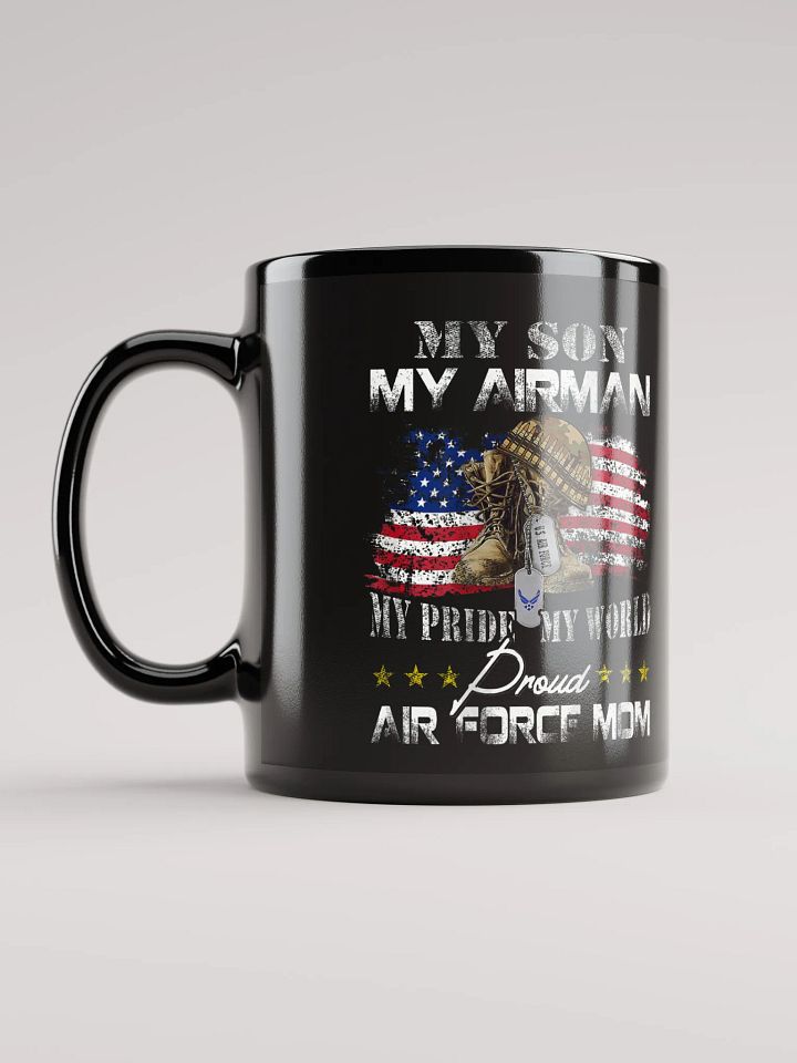 Proud Air Force Mom - Black Mug product image (2)