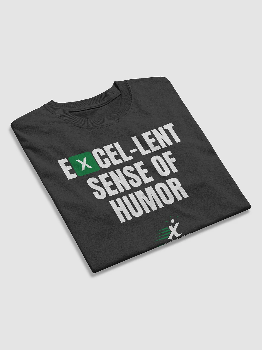 EXCEL-lent Sense of Humor - Black T-Shirt product image (4)