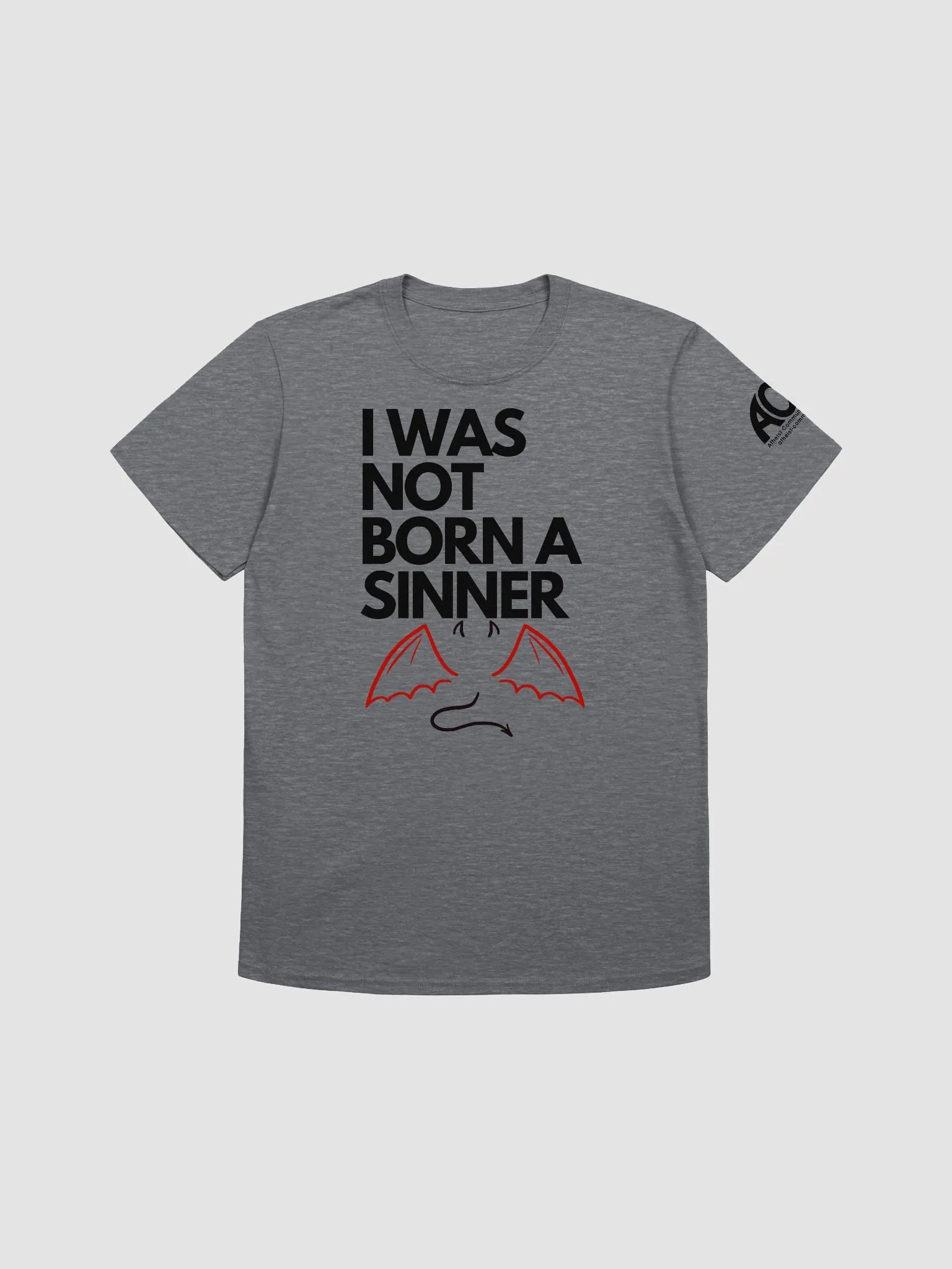 I Was Not Born a Sinner Tee Shirt product image (4)