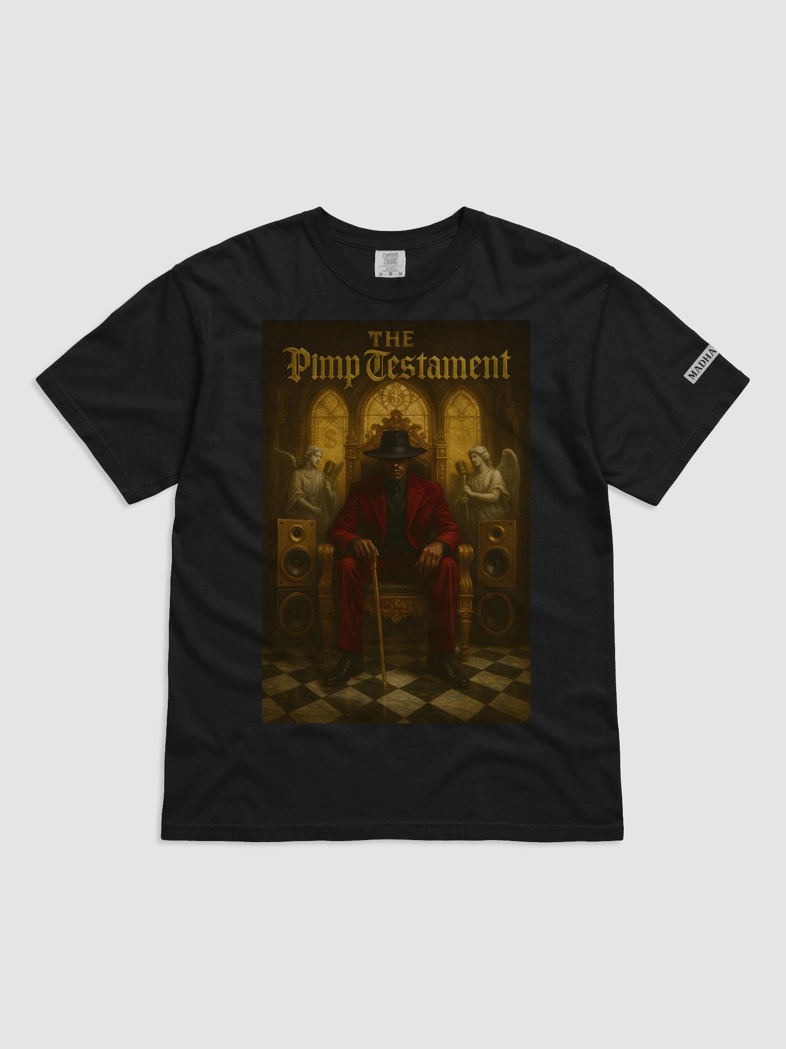 The Pimp Testament - Munro Bars - Comfort Colors Tee product image (2)