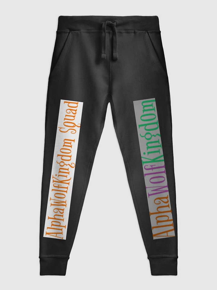 AlphaKingdom Distorted Logo Fleece Joggers product image (2)