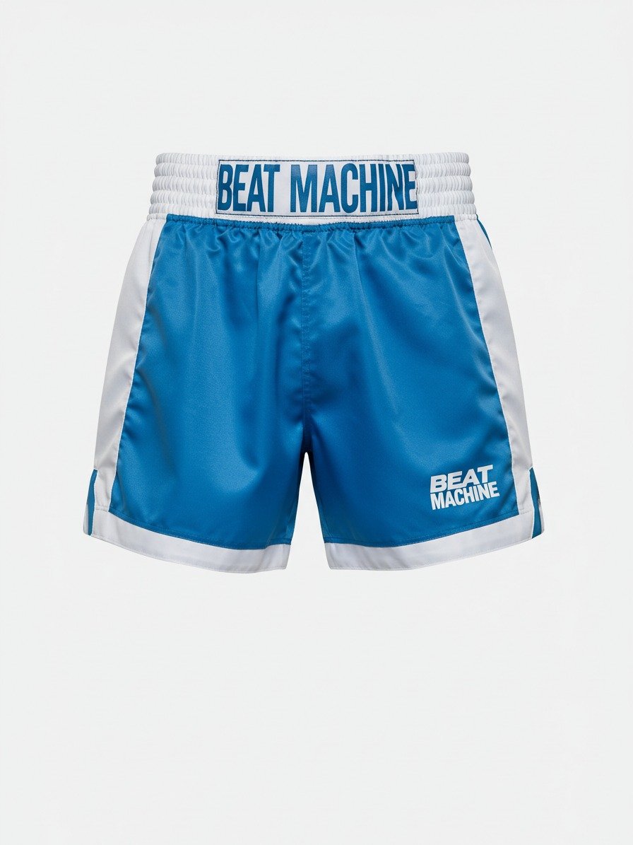 BEAT MACHINE BLUE BOXING SHORTS product image (1)